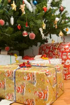 Santa came Stock-Fotos