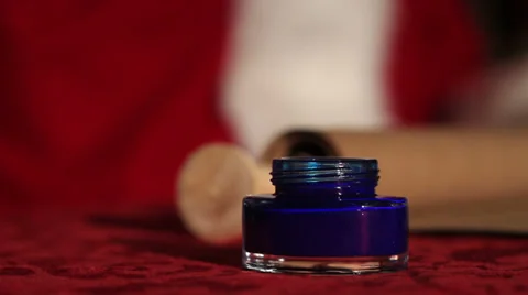 Santa Checking His List Stock Footage 33299844