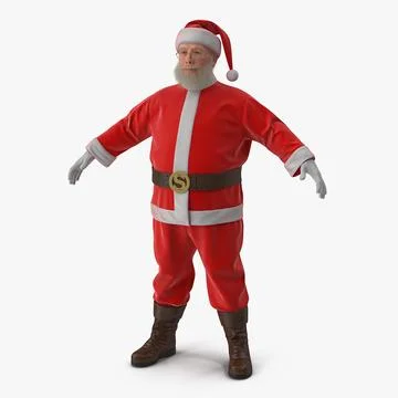 Santa Claus 3D Model