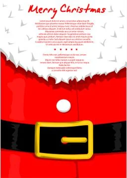 Santa claus background Stock Illustration