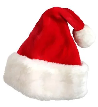 Santa Claus cap Illustrazione stock