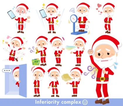 Santa claus complex Stock Illustration
