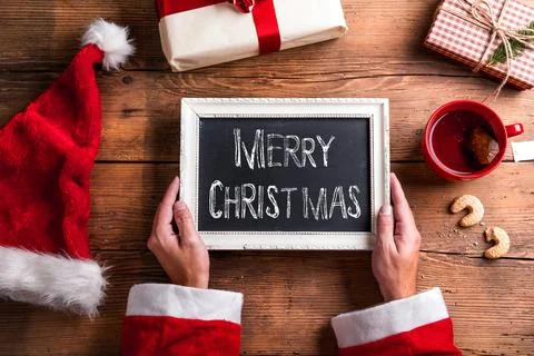 Santa Claus composition Stock Photos