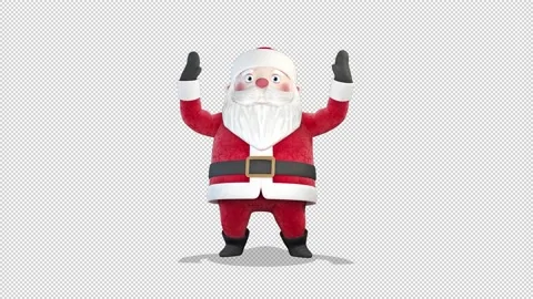 Santa Claus Explains Stockbeeldmateriaal 165024776