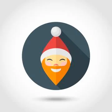 Santa Claus face Stock Illustration