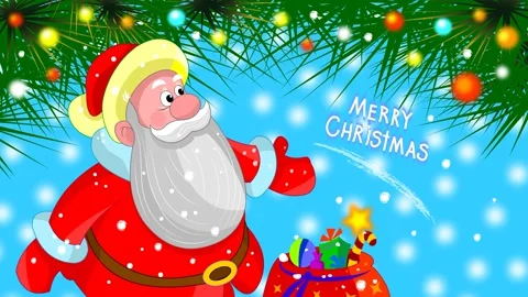 Santa Claus Stock Footage 135180761