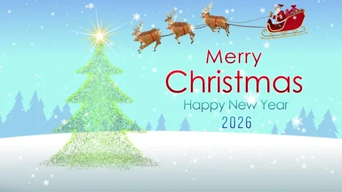 Santa Claus Greetings Opener Stock After Effects
