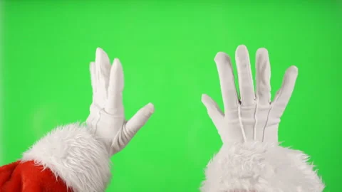 Santa Claus hand making magic gesture Vidéo 288578482