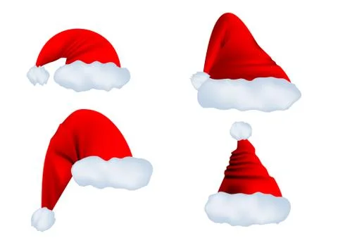 Santa claus hat Stock Illustration