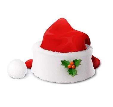 Santa Claus hat Stock Illustration
