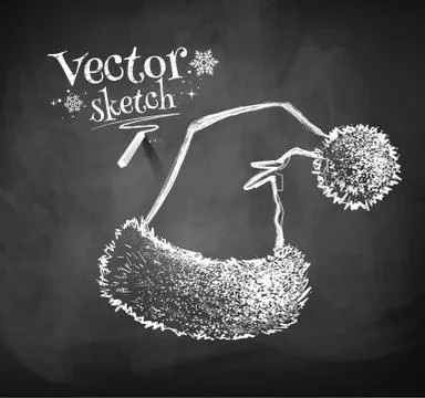 Santa Claus hat Stock Illustration