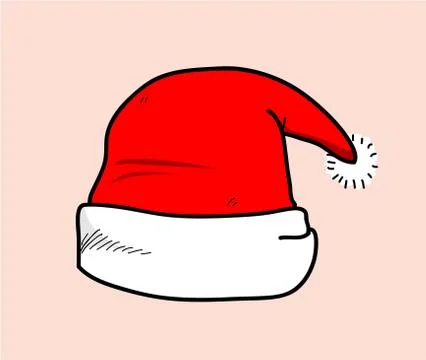Santa Claus Hat Stock Illustration