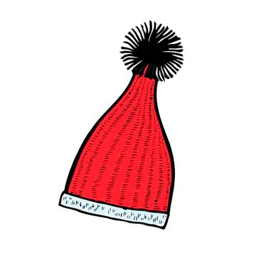 Santa Claus Hat Stock Illustration