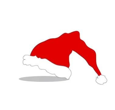 Santa Claus hat, vector Stock Illustration