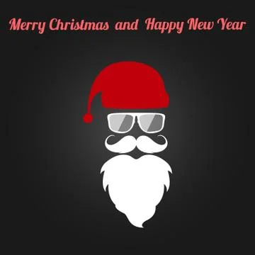 Santa Claus Icon Stock Illustration