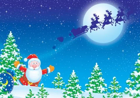 Santa Claus Stock Illustration