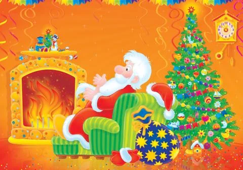 Santa Claus Illustrazione stock