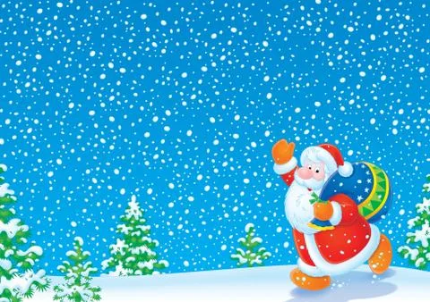 Santa Claus Stock Illustration
