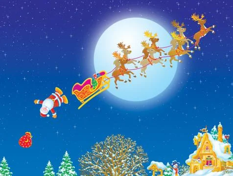 Santa Claus Stock Illustration