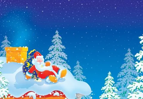 Santa Claus Stock Illustration