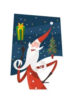 Santa Claus Ilustração Stock