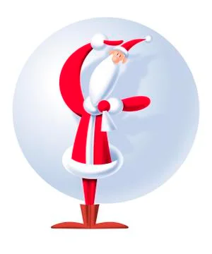 Santa Claus Ilustração Stock