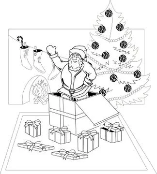 Santa Claus Stock Illustration