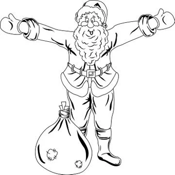 Santa Claus Stock Illustration