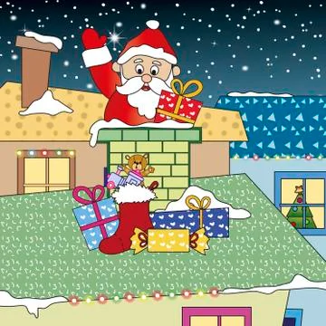Santa claus Stock Illustration