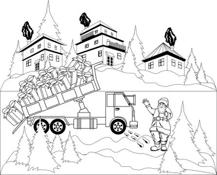 Santa Claus Stock Illustration