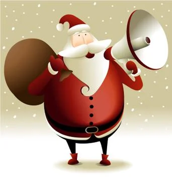 Santa Claus Stockillustratie