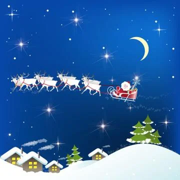 Santa claus Illustrazione stock