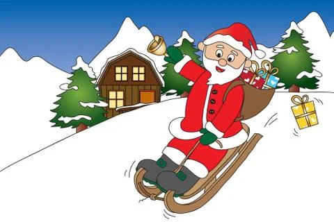 Santa Claus Stock Illustration