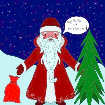 Santa claus Stock Illustration