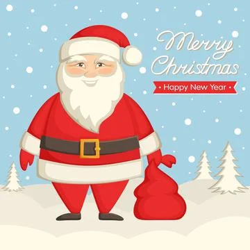 Santa Claus. Stock Illustration
