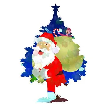 Santa Claus Stock Illustration