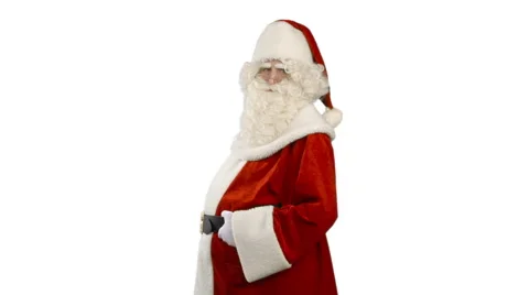 Santa Claus is Nodding Video stock 56861041