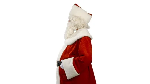 Santa Claus is Nodding Stock-Footage 56885151
