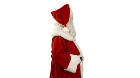 Santa Claus is Nodding Video stock 56911981