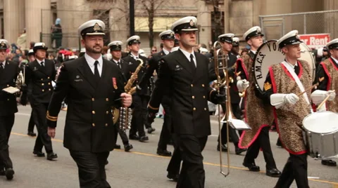 Santa Claus parade Video stock 943379