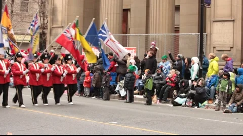 Santa Claus parade Video stock 943389