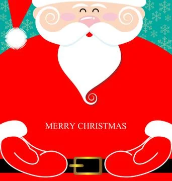 Santa Claus present Stock Illustration