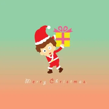 Santa claus vector cartoon Stock Illustration
