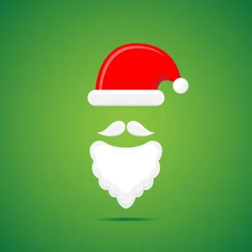 Santa Claus vector icon Stock Illustration