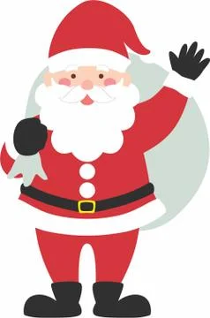 Santa Claus vector Illustrazione stock