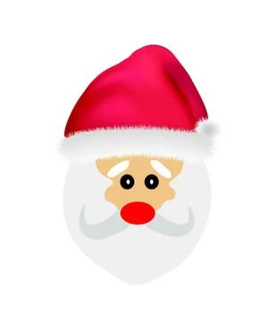 Santa Clause icon Stock Illustration