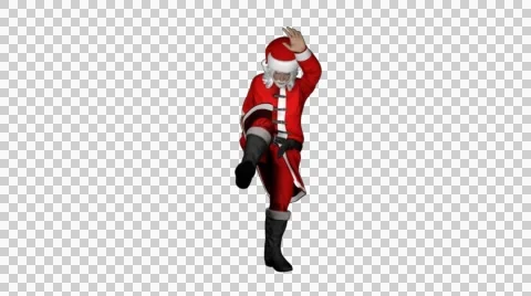 Santa Clause Swing Dance 스톡 동영상 41580472