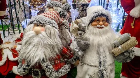 Santa Clauses Stock Photos