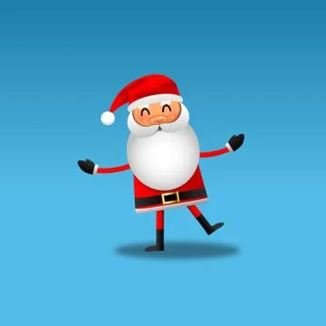 Santa Costa Stock Illustration