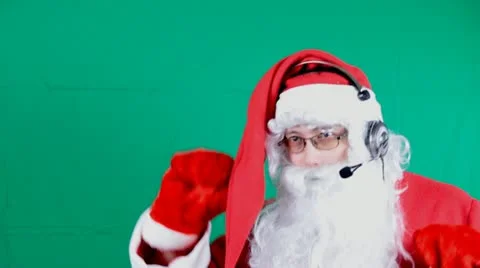 Santa  dancer Stock Footage 12045814